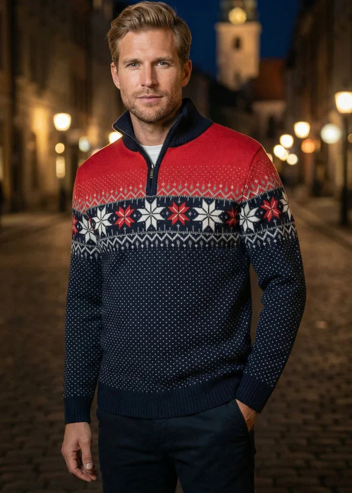 Men’s Wool Sweaters in Authentic Nordic Design