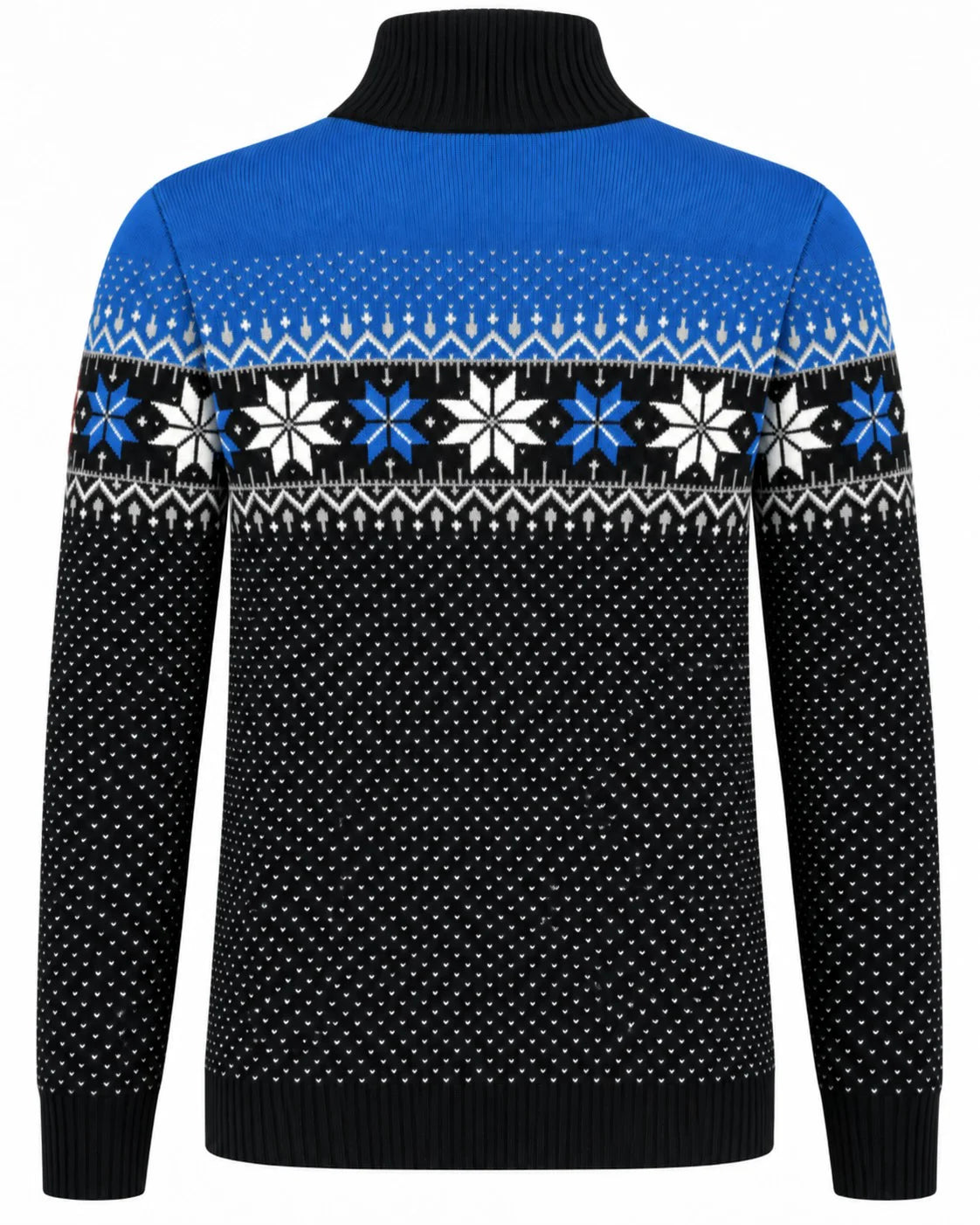 Nordic Tröja Merino, blå & svart
