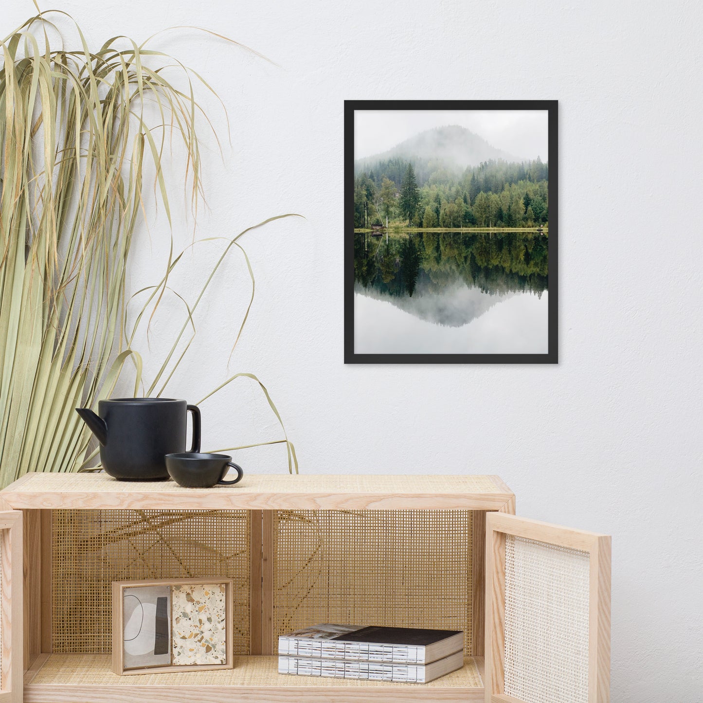 Wirvelvind Morgondimma över Ärtrikstjärn