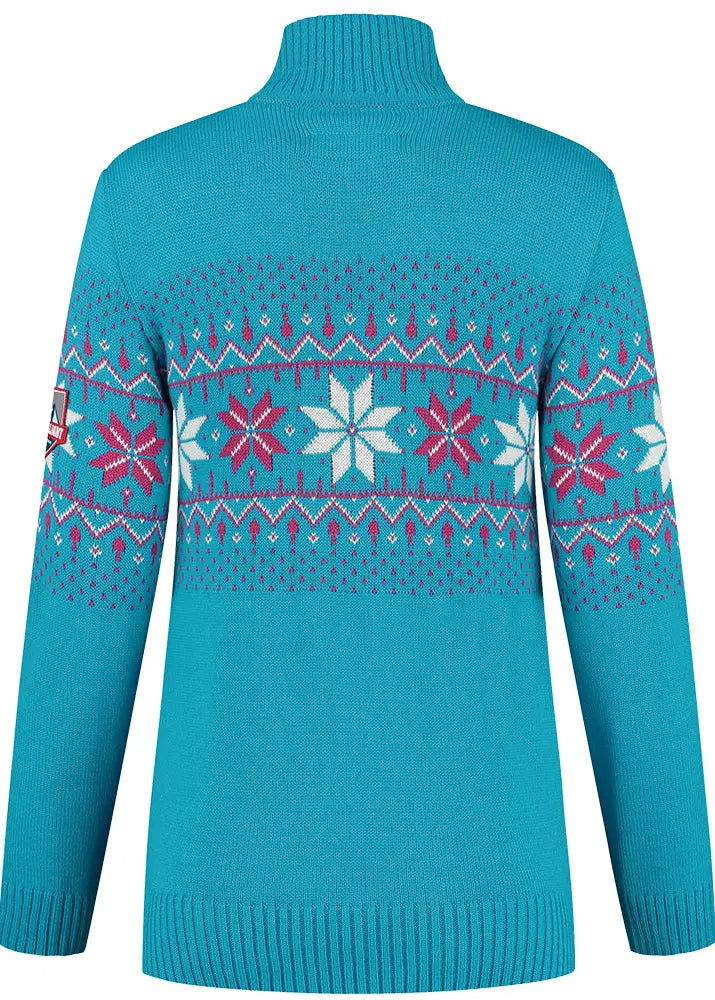 Wirvelvind Nordic Damtröja Ärtrik, Aqua