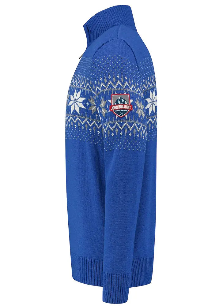 Wirvelvind Nordic Herrtröja Merino, Kobolt