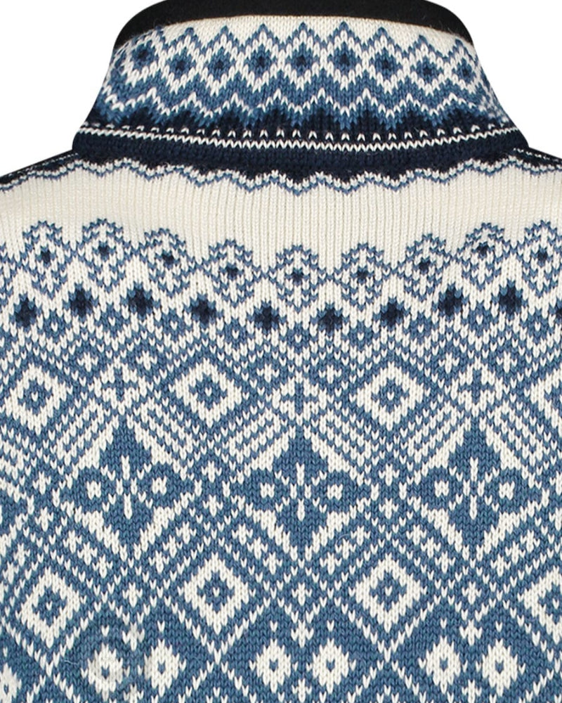 Wirvelvind Nordisk zippertröja, Traditionell Blå