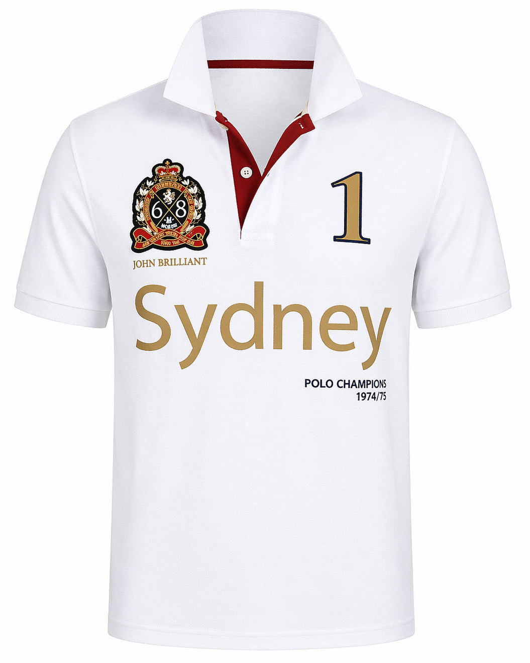 Wirvelvind Pikétröja Sydney, vit