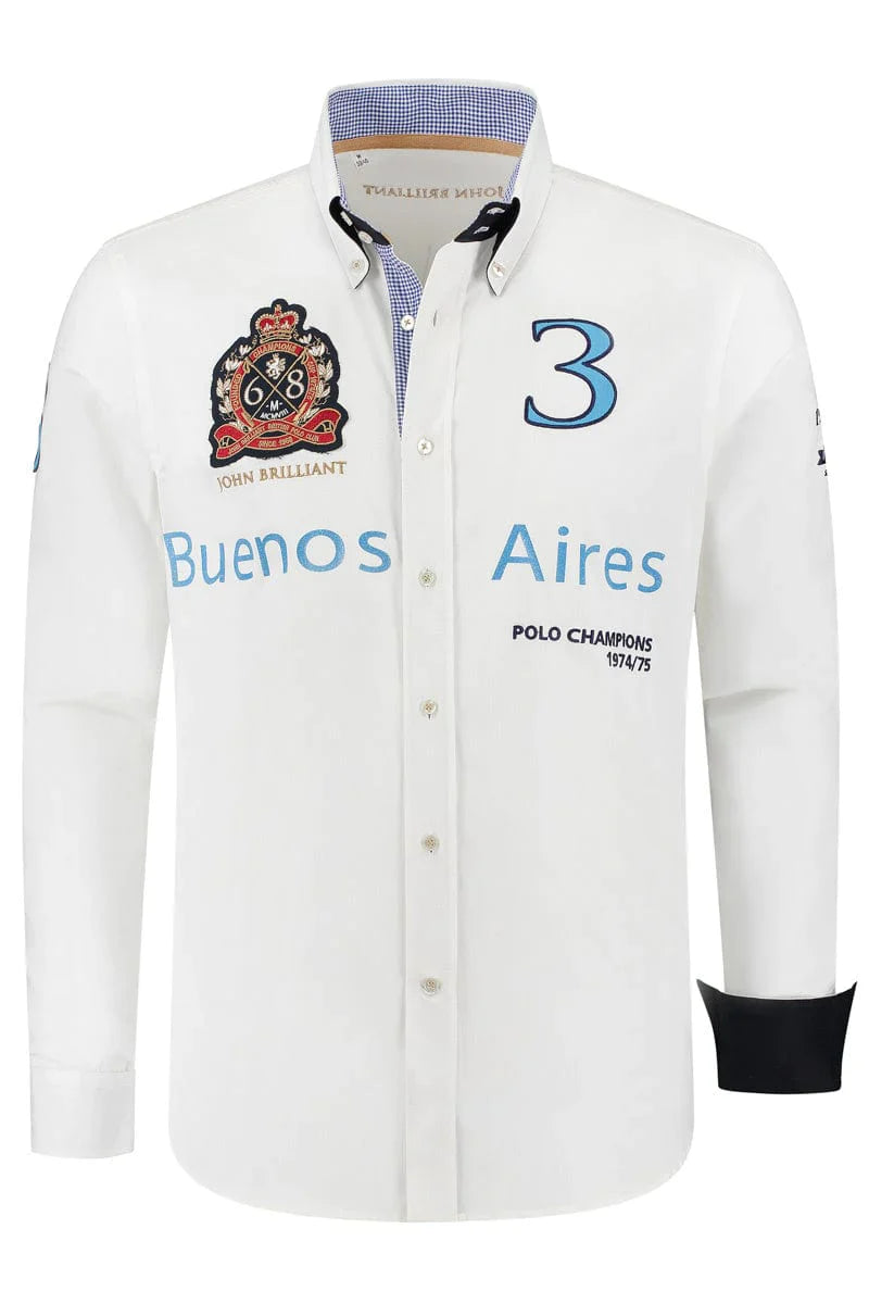 Wirvelvind Polosport Buenos Aires Shirt (vit)