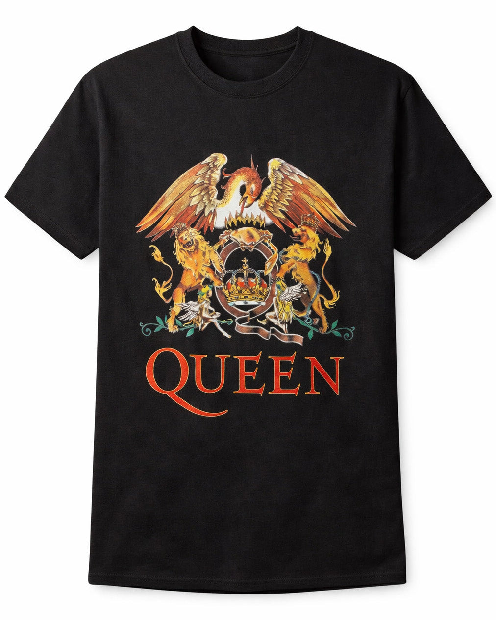 Wirvelvind T-shirt Queen "Classic Crest" Svart